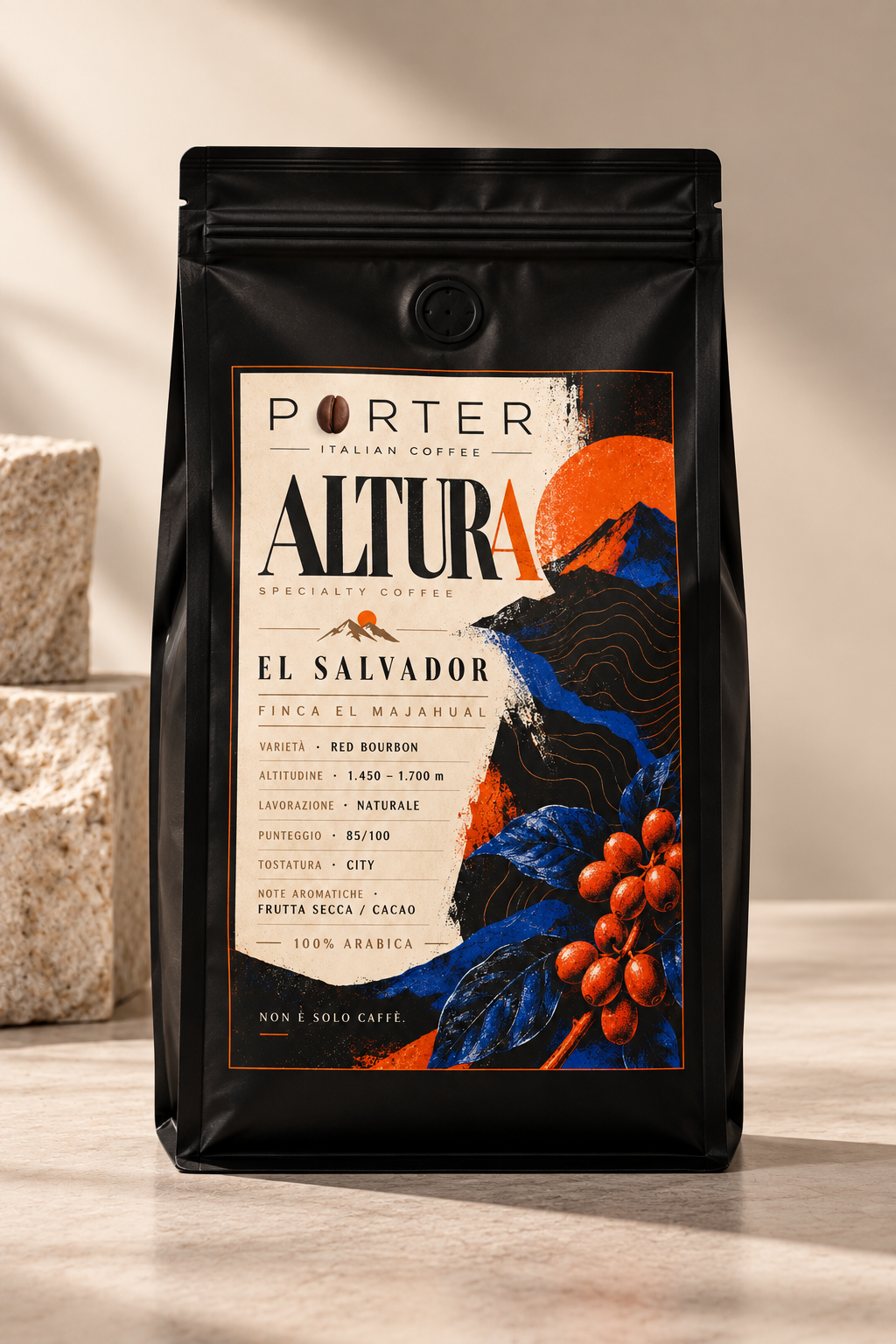 Sacchetto Porter Altura — specialty 100% Arabica da El Salvador